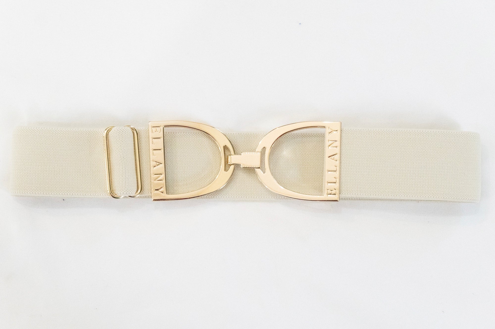 Buttercream - 1.5" Gold Stirrup Elastic Belt