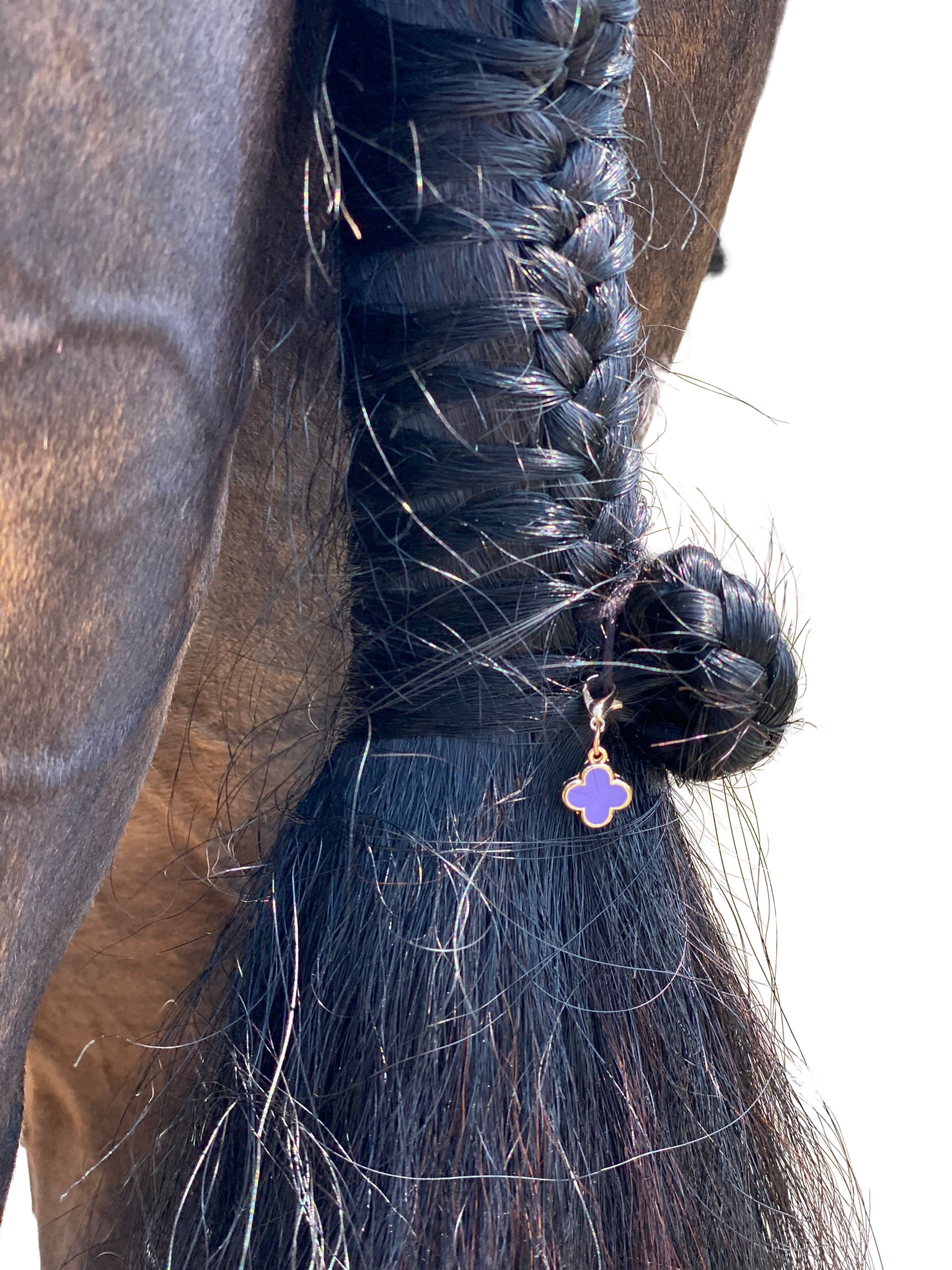 Lucky Clover Bonnet Charm
