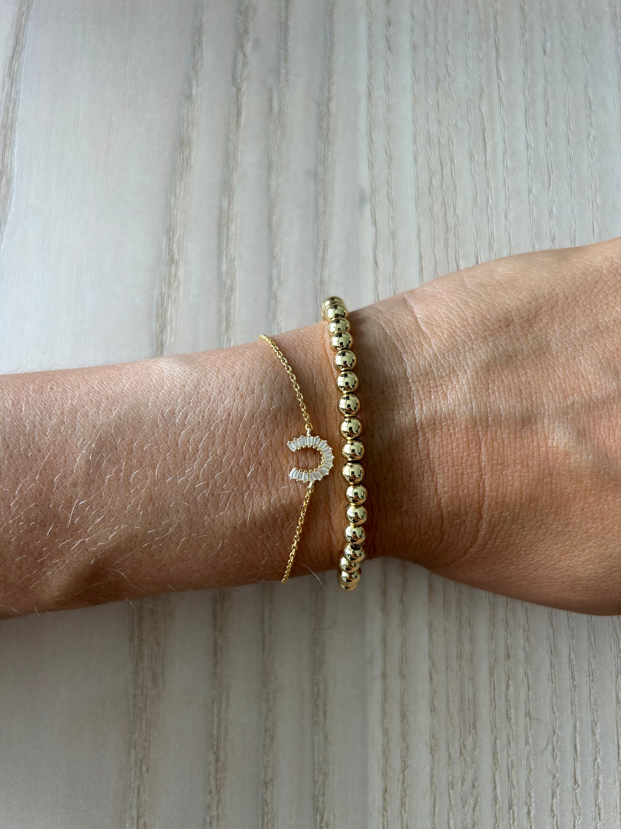 Stacked By Samantha 5mm Gold Ball Bracelet