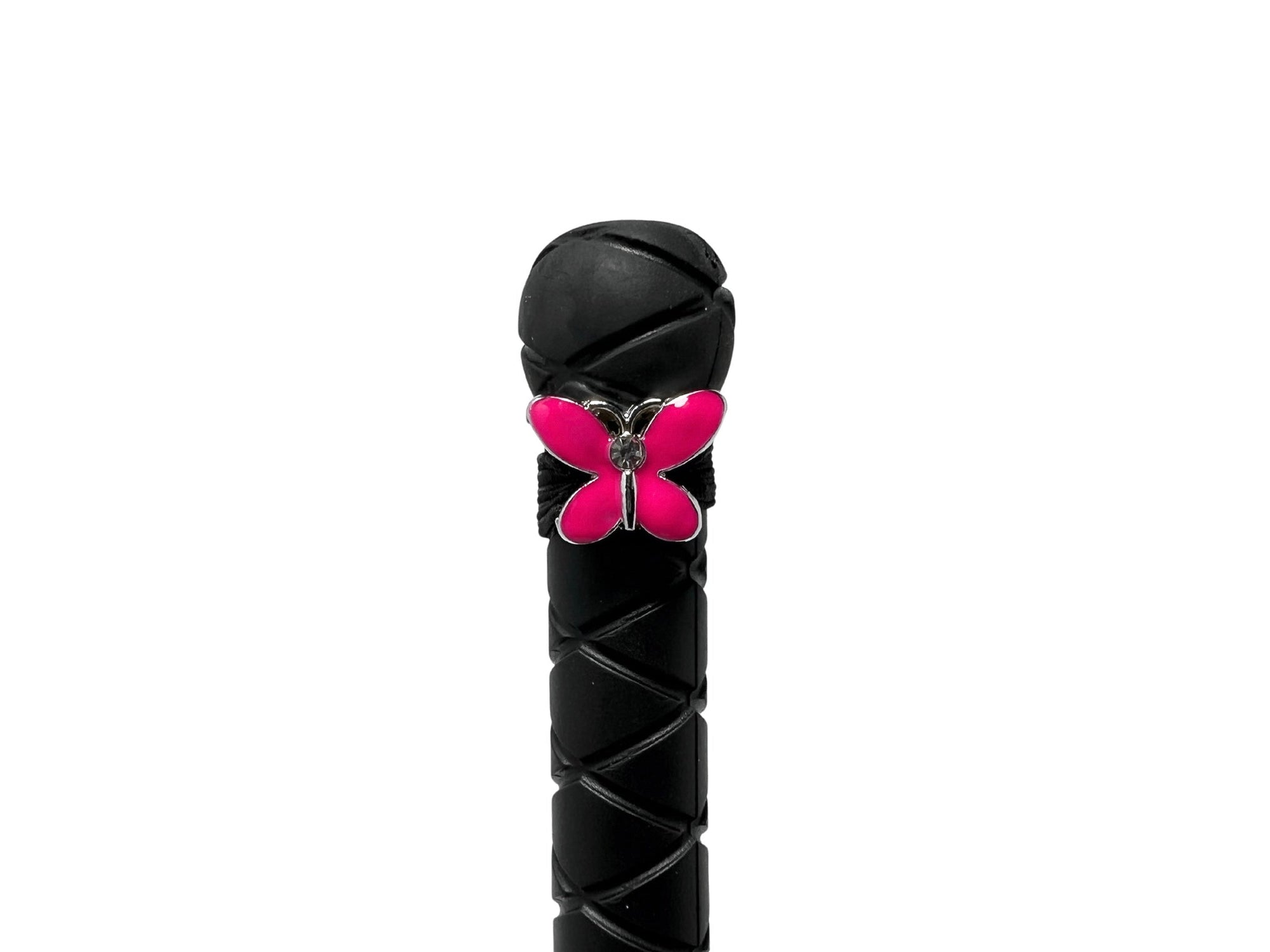 Pink Butterfly Crop Charm
