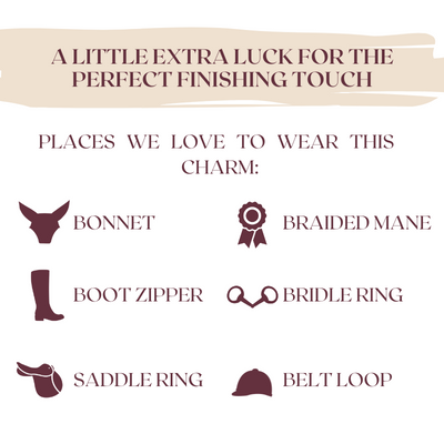 Lucky Clover Bonnet Charm