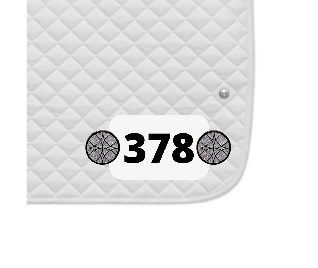 DBC Fretwork Number Pin Charm